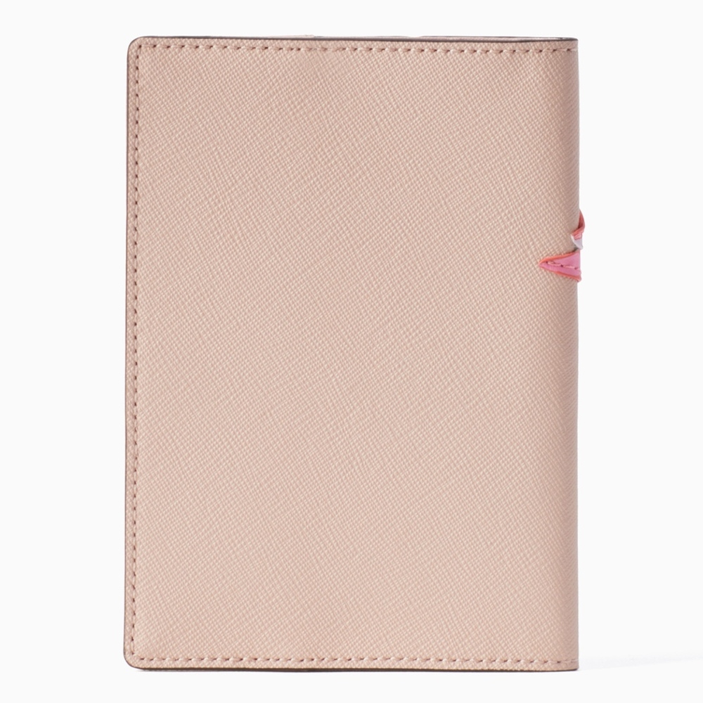 KATE SPADE ♠︎ Pink Flamingos Passport Holder NWT - Picture 6 of 8